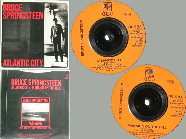 Bruce Springsteen - ATLANTIC CITY / MANSION ON THE HILL